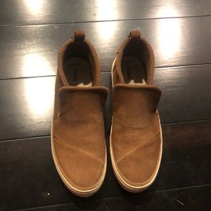 Toms tan booties